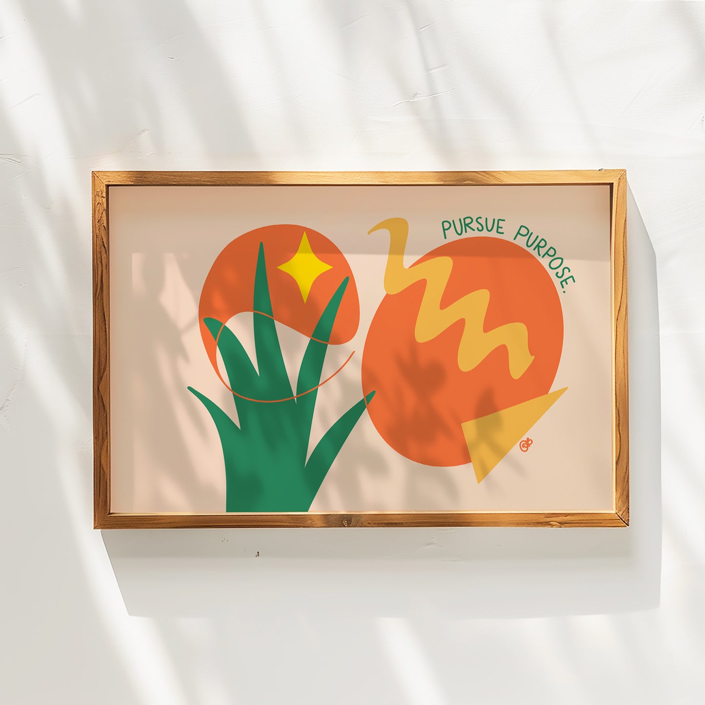 'Geometric Feeling' Print