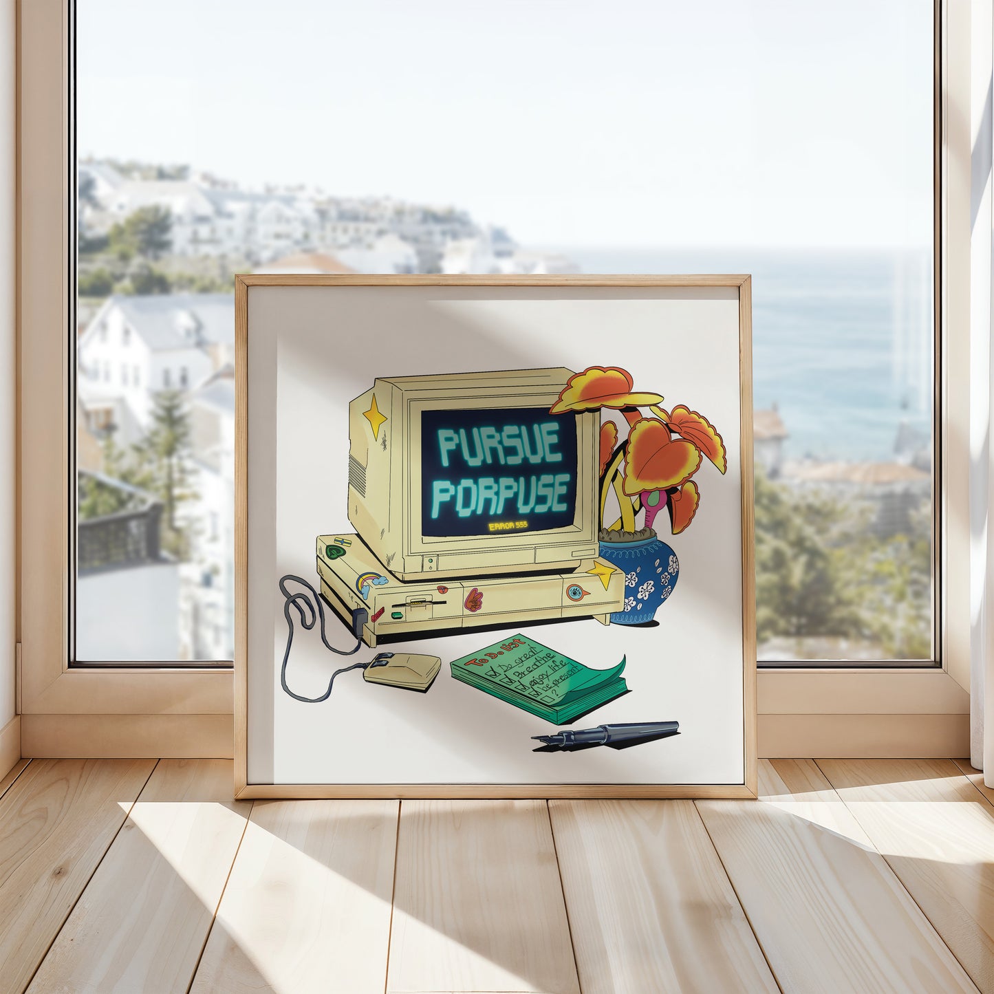 'Techno Dreams' Print