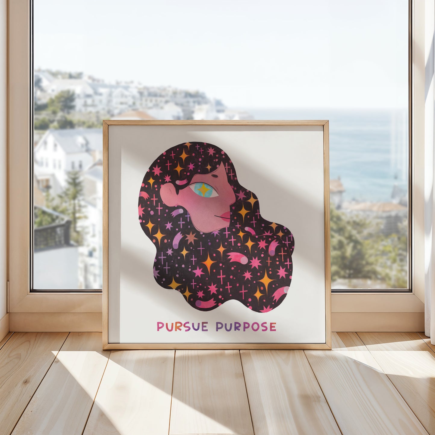 'The Search is Within' Print