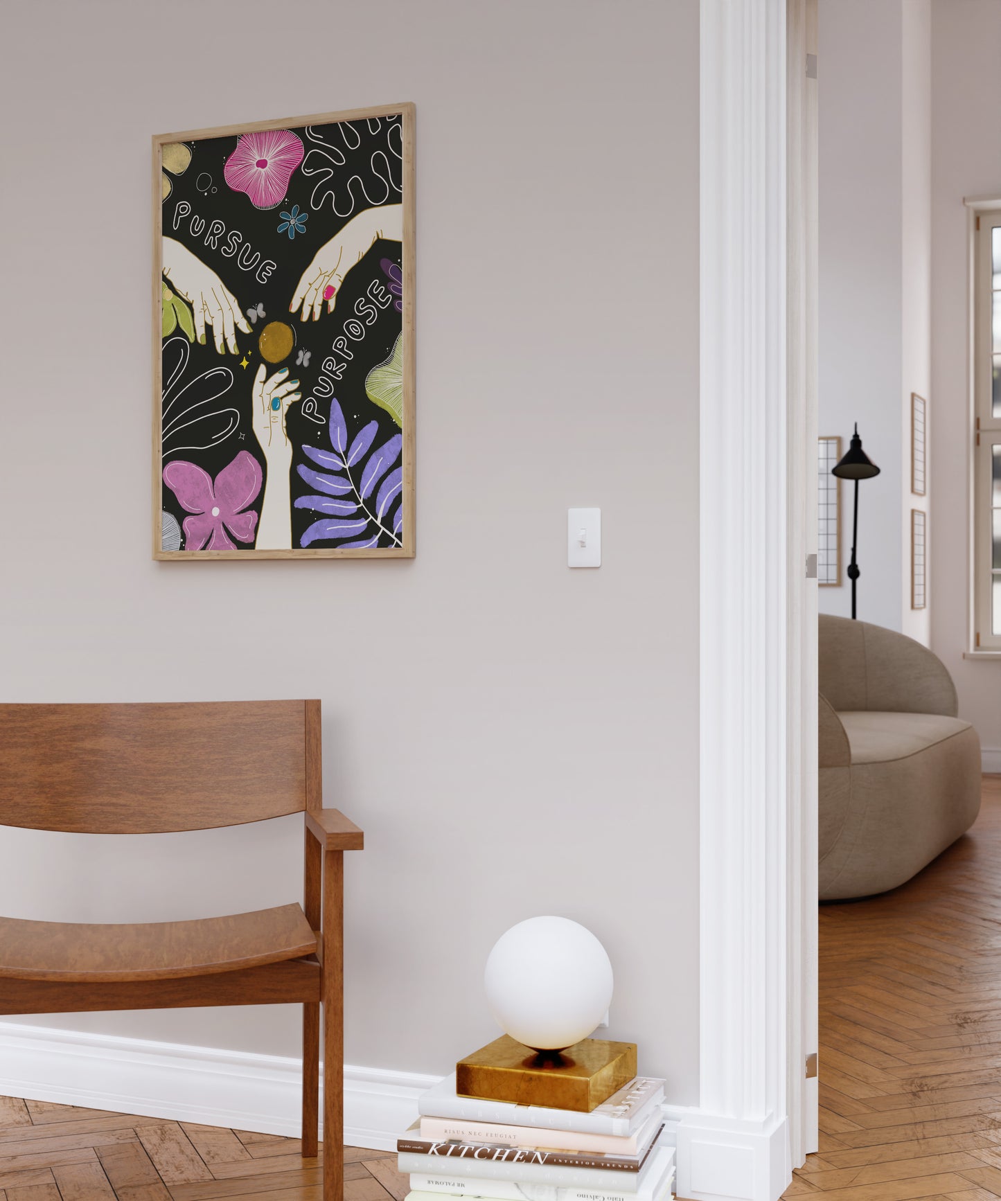 'Ardent Echoes' Print