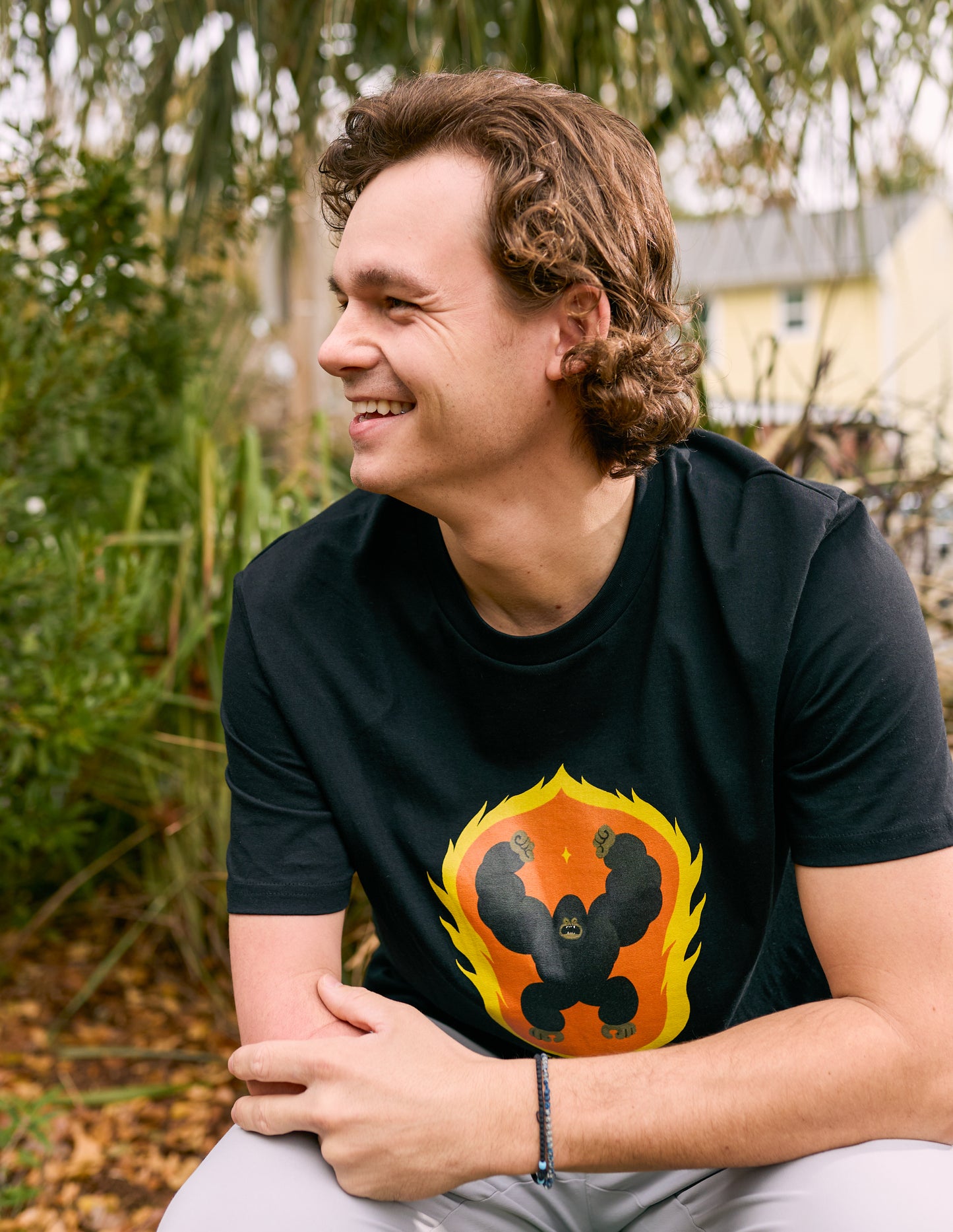 'The Powerful Ape' Unisex Organic Cotton T-Shirt