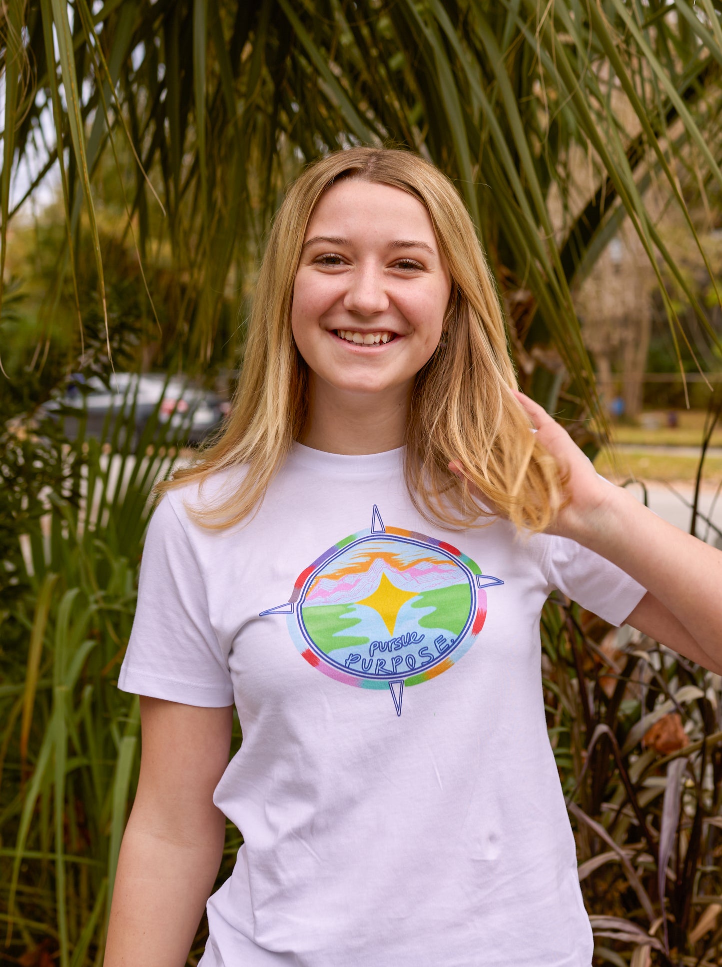'Compass of Purpose' Organic Cotton Kids T-Shirt