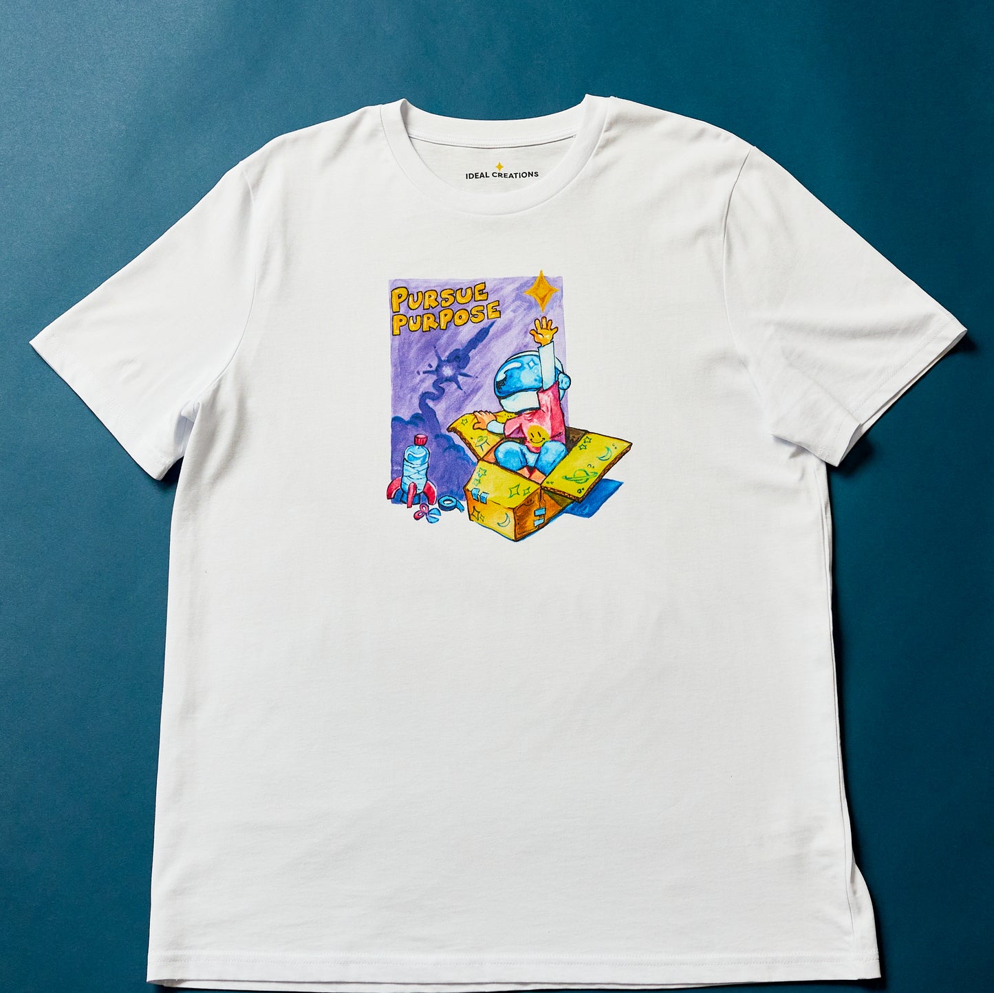 'Reach for the Stars' Organic Cotton Kids T-Shirt