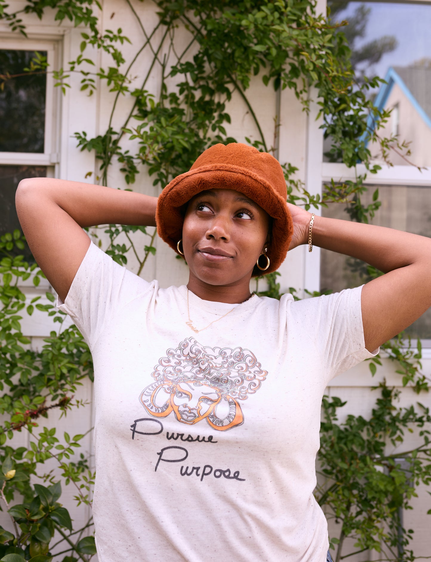 'Luck' Unisex Organic Cotton T-Shirt