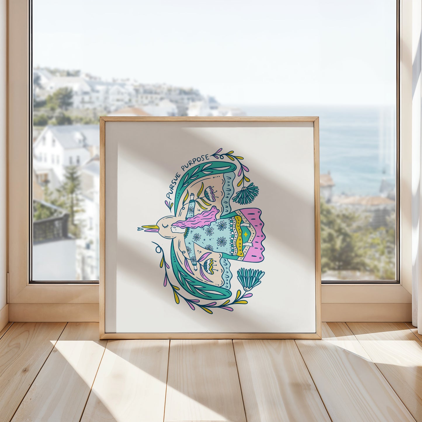 'Free as the Wind' Print