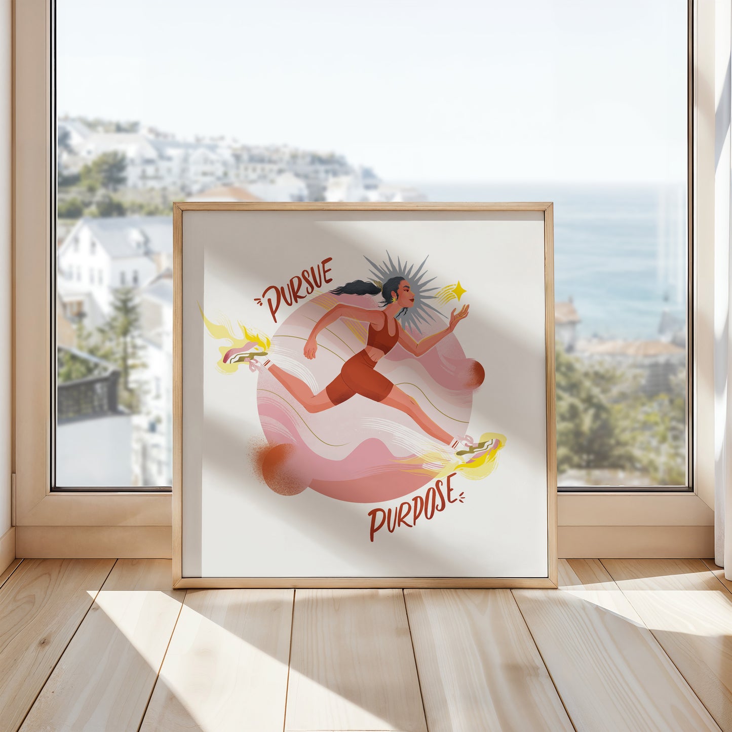 'Running for Purpose' Print