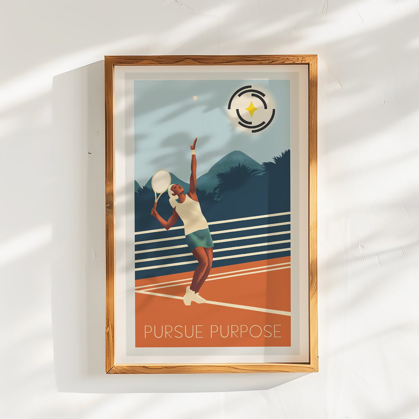 'Tennis' Print